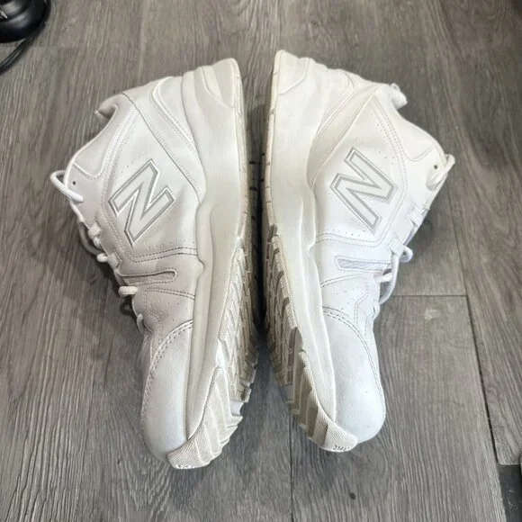 New Balance 608v5 White Mens Size 13 4E Wide Walking Casual Comfort Shoes